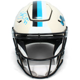 Steve Smith Autographed Panthers RETRO Speedflex Authentic Helmet Radtke