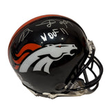 Shannon Sharpe Autographed Broncos Mini Helmet Inscribed "HOF 11" Beckett COA