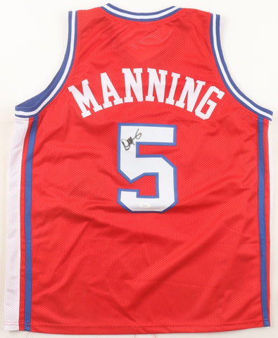 Danny Manning Signed Los Angeles Clippers Jersey (JSA COA) 1988 #1 Overall Pick