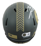Steelers Hines Ward Authentic Signed 2025 STS IV Speed Mini Helmet w/ Case BAS W