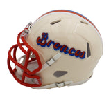 Bo Nix Signed Denver Broncos Speed Retro NFL Mini Helmet