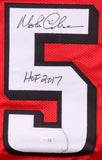 Morten Andersen Signed Atlanta Falcons Jersey Inscribed "HOF 2017" (JSA) Kicker