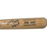 Ernie Banks Autographed/Signed Baseball Bat Mr. Cub Chicago Cubs Beckett 42993