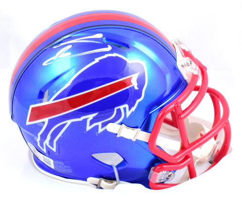 Stefon Diggs Signed Buffalo Bills Flash Speed Mini Helmet- Beckett W Holo *White