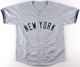 Tim Raines Signed New York Yankees Jersey (Leaf COA)2017 Hall of Fame Outfielder