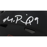 Michael Penix Autographed Atlanta Falcons Eclipse Mini Helmet Beckett 48011