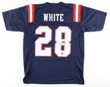 James White Signed New England Patriot Jersey (JSA COA) S.B. LI Game Winning T D