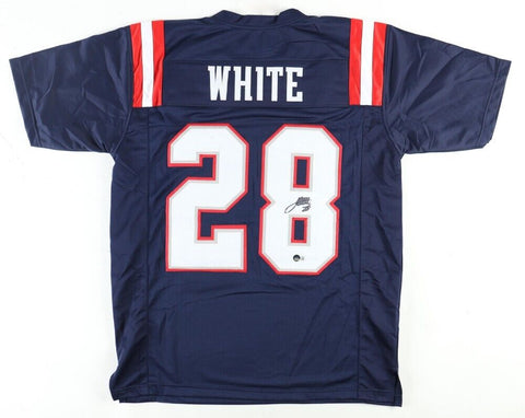 James White Signed New England Patriot Jersey (JSA COA) S.B. LI Game Winning T D