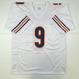 Autographed/Signed JIM MCMAHON Chicago White Football Jersey JSA COA Auto