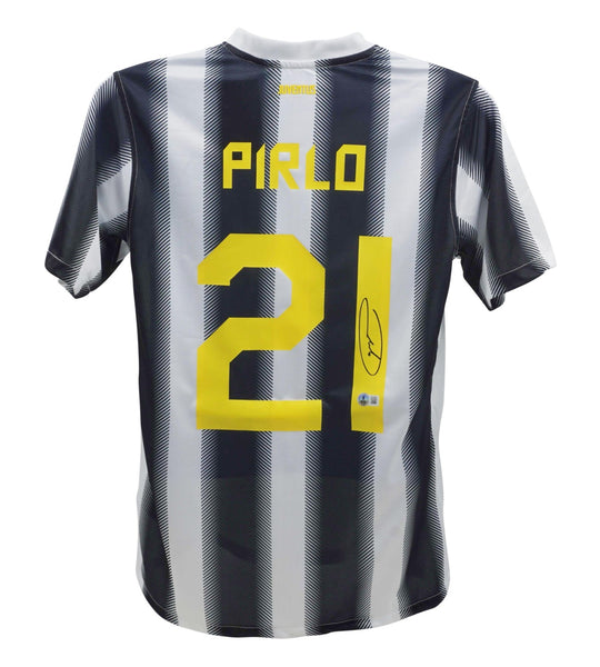 Andrea Pirlo Signed Juventus Nike Jersey (Beckett) Italv National Team /Midfield