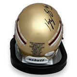 Kelvin Benjamin Autographed Florida State Limited Edition Mini Helmet - JSA