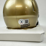 Autographed/Signed Raghib Rocket Ismail Notre Dame Mini Helmet Beckett COA