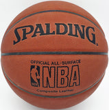 Bob Cousy Autographed Spalding Leather Basketball Celtics Beckett QR #BS30415