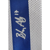 Brandon Aubrey Autographed/Signed Pro Style White Jersey Beckett 44653