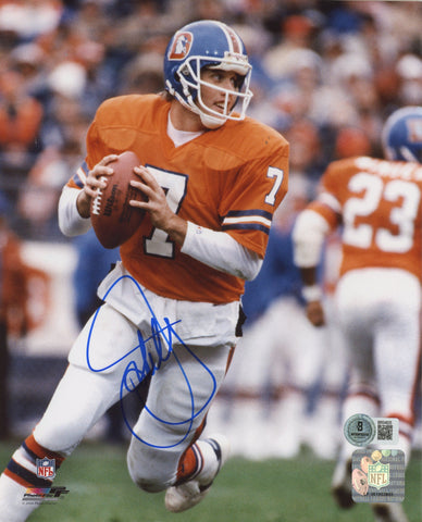 Broncos John Elway Authentic Signed 8x10 Photo Autographed BAS #BR54825