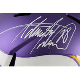 Adrian Peterson Autographed Minnesota Vikings F/S Tribute Helmet Beckett 50175