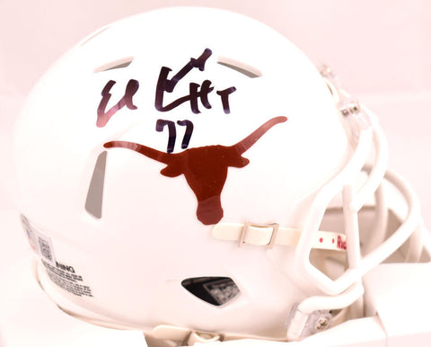 Earl Campbell Autographed Texas Longhorns Speed Mini Helmet w/HT- Beckett W Holo