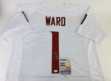 Cameron Ward Signed Washington State Cougars Jersey JSA COA/ Miami Hurricanes QB