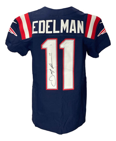 Julian Edelman Signed New England Patriots Nike Elite Alternate Jersey JSA ITP