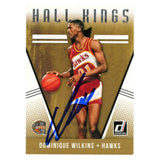 Dominique Wilkins Autographed 2018-19 Donruss #13 Trading Card Beckett 54120