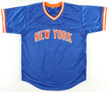 Darryl Strawberry Signed Mets Jersey (JSA COA) 3xNew York World Series Champion