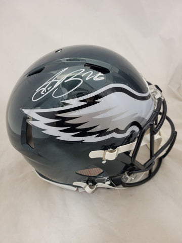 SAQUON BARKLEY SIGNED PHILADELPHIA EAGLES SPEED AUTHENTIC HELMET BECKETT