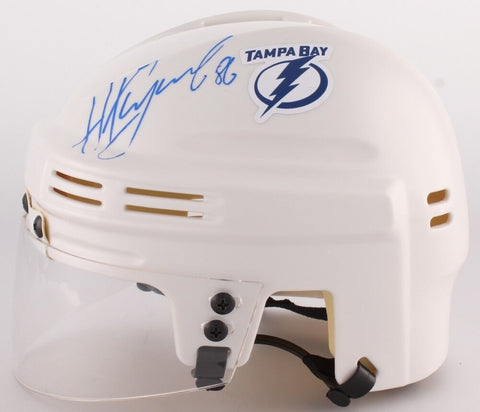 Nikita Kucherov Signed Tampa Bay Lightning Mini-Helmet (JSA COA)