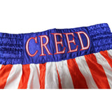Michael B Jordan Autographed/Signed Creed USA Boxing Trunks Beckett 48146