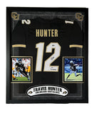 Travis Hunter Autographed/Inscribed "24 Heisman" CU Buffs Jersey Framed BAS COA
