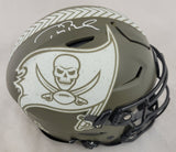 TOM BRADY SIGNED BUCCANEERS STS SALUTE TO SERVICE STS SPEEDFLEX HELMET FANATICS