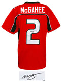 Willis McGahee Signed Orange Custom College Football Jersey - (SCHWARTZ COA)