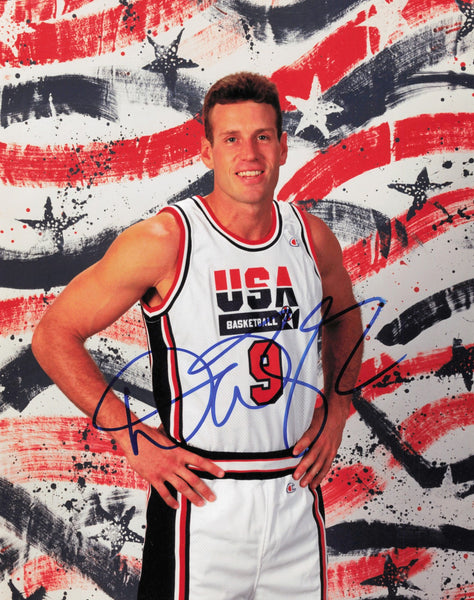 Dan Majerle Autographed 8x10 Photo Team USA National Basketball Team 245999