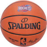 Steve Francis Houston Rockets Signed Spalding Throwback 96-2003 Team Logo Ball