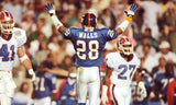 Everson Walls Signed New York Giant Jersey Inscribed "SB XXV" (JSA COA) Def Back