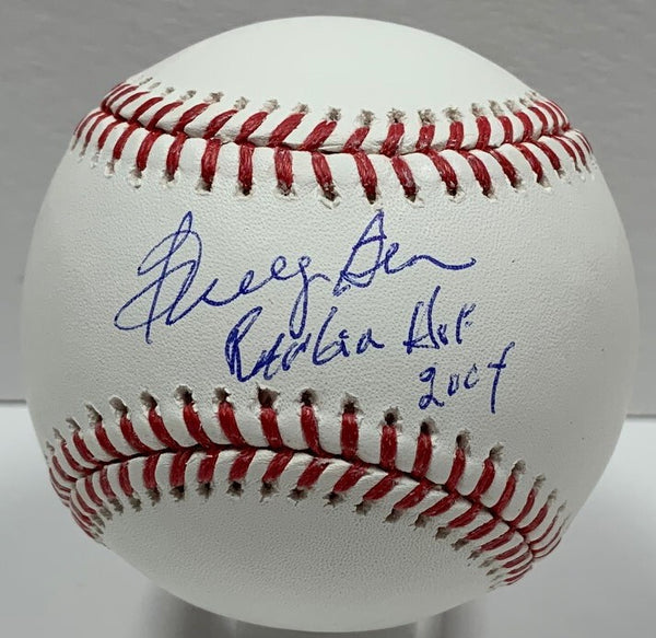Texas BUDDY BELL Signed MLB Official Baseball AUTO w/ "Rangers HOF 2004" - JSA