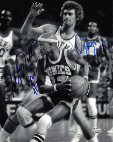 Donald Slick Watts & Dennis Autry Autographed Signed 8x10 Photo MCS Holo #87388