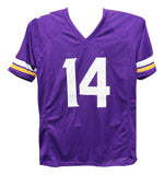 Stefon Diggs Signed Minnesota Vikings Purple Pro-Style XL Jersey BAS 40098