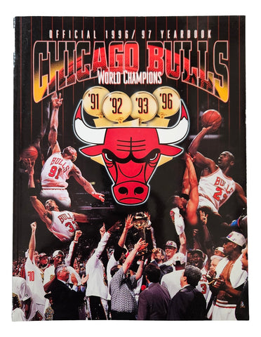 Michael Jordan Chicago Bulls 1996/97 Official Yearbook