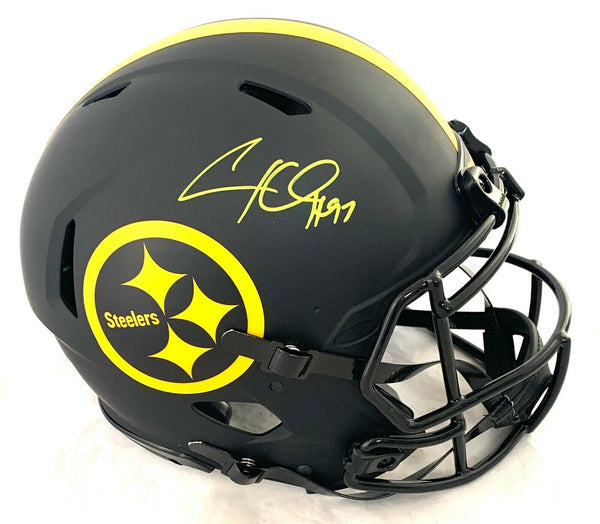 CAMERON HEYWARD SIGNED STEELERS ECLIPSE SPEED AUTHENTIC HELMET BECKETT