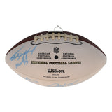 Lawrence Taylor, Frank Gifford & Fran Tarkenton Signed NFL Football Giants / JSA