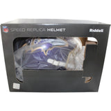 Ray Lewis Autographed Baltimore Ravens F/S 2026 ALT #1 Helmet Beckett WIT 57527