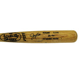 Jay Bell Signed Pittsburgh Pirates Louisville Game Used Blonde MLB Bat