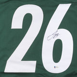 Le'Veon Bell Signed New York Jets Jersey (Beckett COA) 2xPro Bowl (2014,2016) RB