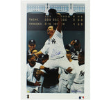 David Wells Signed New York Yankees Unframed 19x27 Celebrating Lithograph Print
