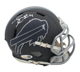 James Cook Signed Buffalo Bills Speed Slate NFL Mini Helmet