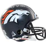 Kyle Johnson Autographed Denver Broncos VSR4 Mini Helmet Beckett 44208