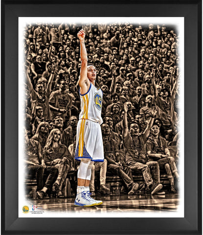 Stephen Curry Golden State Warriors Framed 20x24 Shooting In the Zone Photo