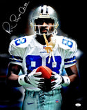Michael Irvin Autographed Signed 16x20 Photo Dallas Cowboys Spotlight JSA