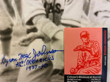 Byron Mex Johnson Autographed K.C. Monarchs (Negro Leagues) B/W 8x10 Photo w/COA