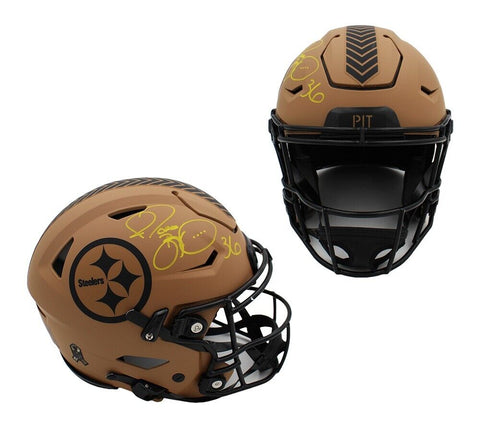 Jerome Bettis Signed Pittsburgh Steelers Speed Flex Authentic STS 2 NFL Helmet